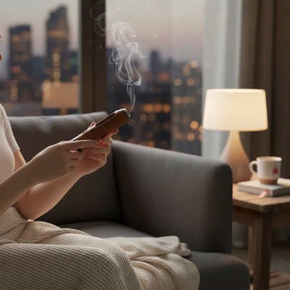 Portable Car Ashtray: Spill-Proof & Easy Clean