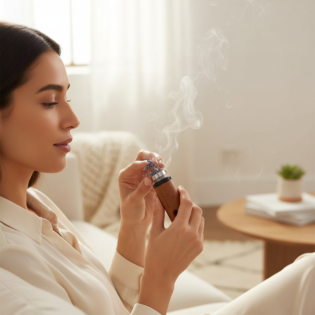 Portable Car Ashtray: Spill-Proof & Easy Clean